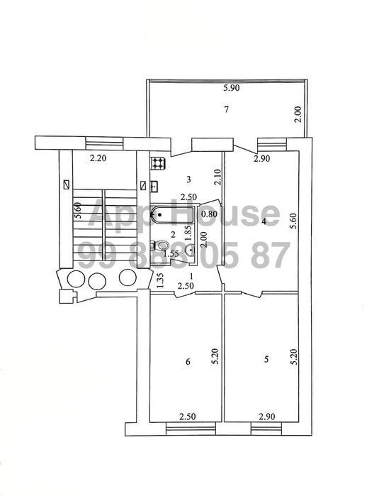 3/4/4,Дом пионеров, Дубовая, можно под Ипотеку