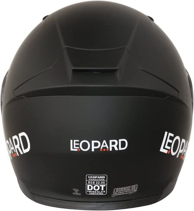 Оригинална Каска-Шлем Leopard Helmets Black MAT