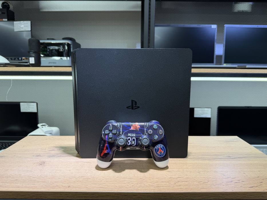 Sony PlayStation 4 Slim, 500 GB, 13.52 версия, 1 джойстик, 2155/А10