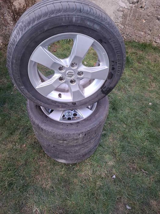 16" SUZUKI,Джанти+летни гуми. 205/55/16