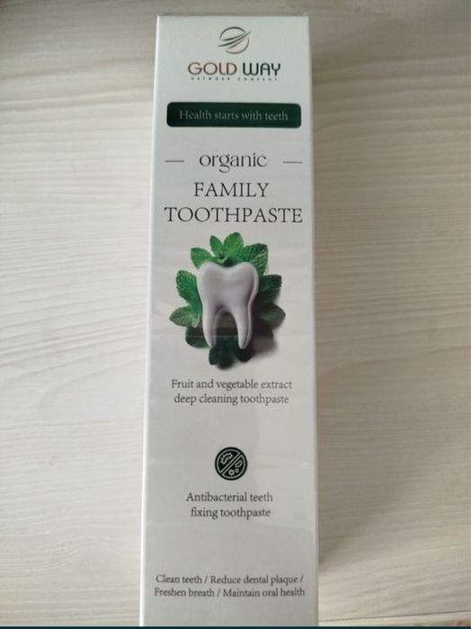 Зубная паста darident gold way