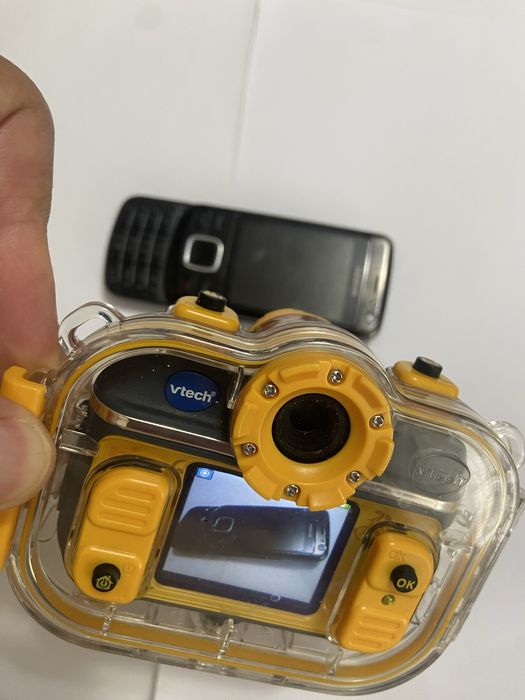 Camera foto copii , Kidizoom Vtech, 180 °, Li-ion polimer, Galben