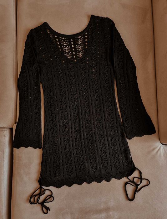 Платье пляжное на купальник