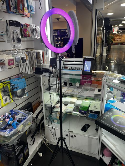 кольцевая лампа штатив