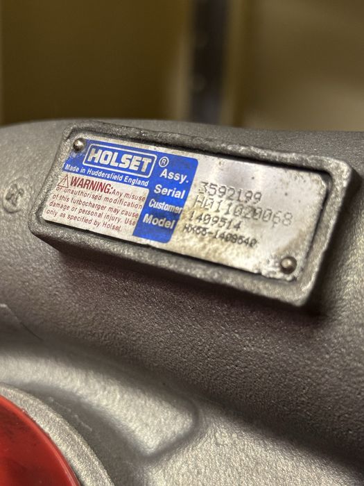 Турбо Scania Holset HX55