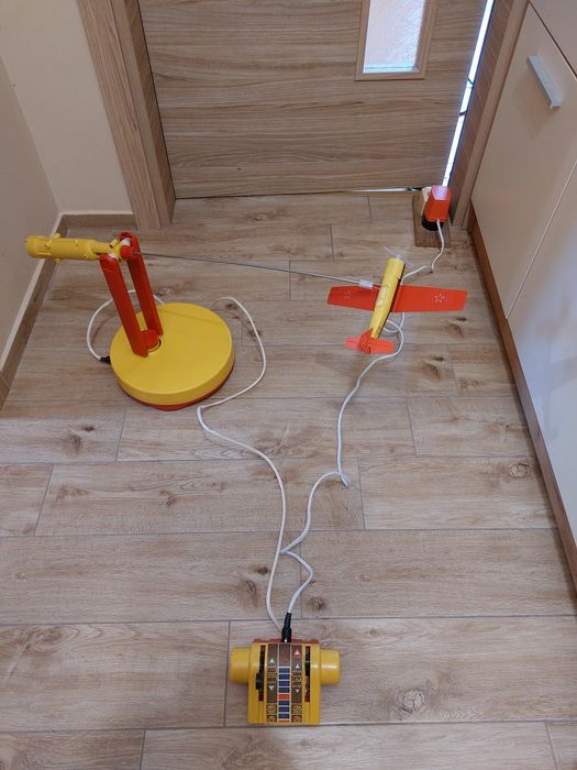 Руска електромеханична играчка - Самолет, СОЦ от 80-те години.