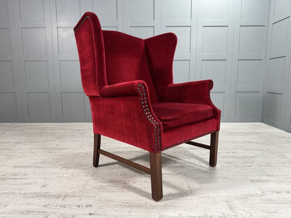 Aмериканско кресло Hepplewhite New England Wing Frame Д1052