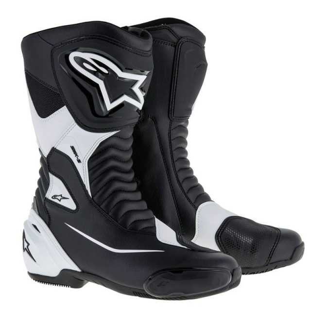 Топ цена Мото Ботуши ALPINESTARS SMX-S  White/Black ,всички протектори