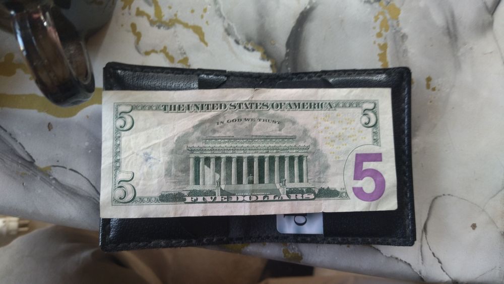 25000 минг сом1$ необычный 5 долларлик пашша мухри билан