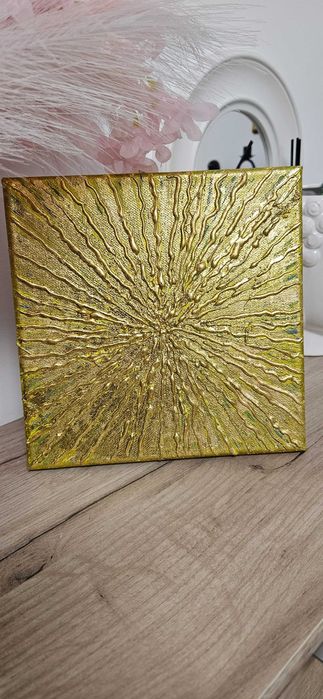 Tablou cu foita de aur