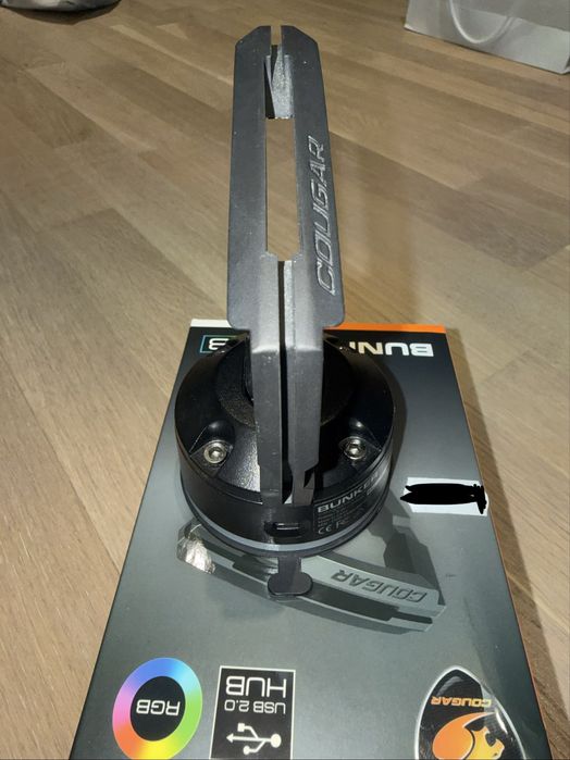 COUGAR Bunker RGB - Mouse Bungee с USB хъб и RGB подсветка