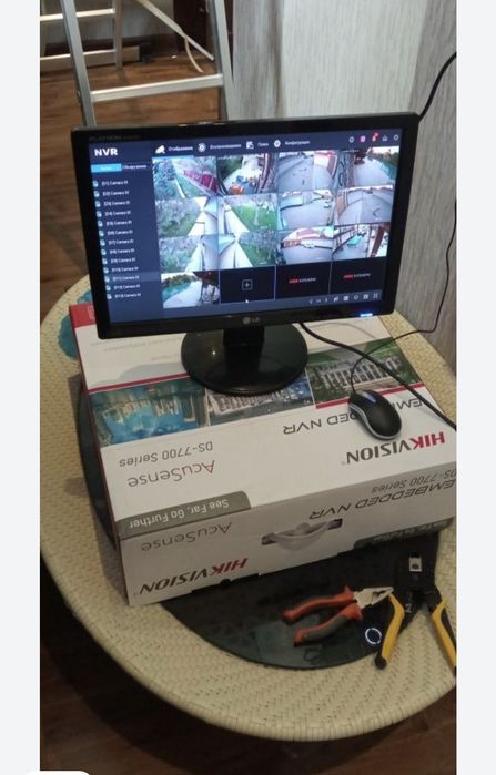 Установка камера