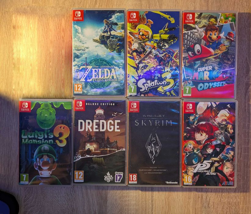 игри за nintendo Switch