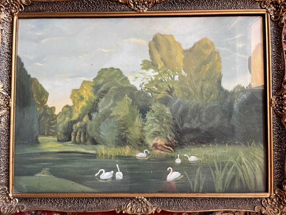 Tablou vechi, rama Blondel