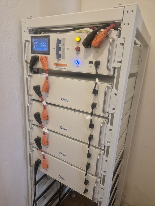 DEYE 5.12 BosG + Bms + Rack 9