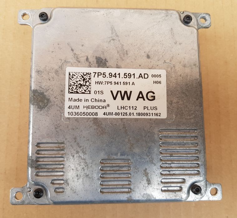 Balast Modul  VW Audi Seat Skoda Cod: 7P5941591AD