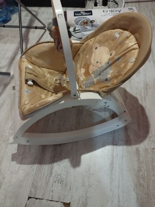 Детски шезлонг и столче за хранене