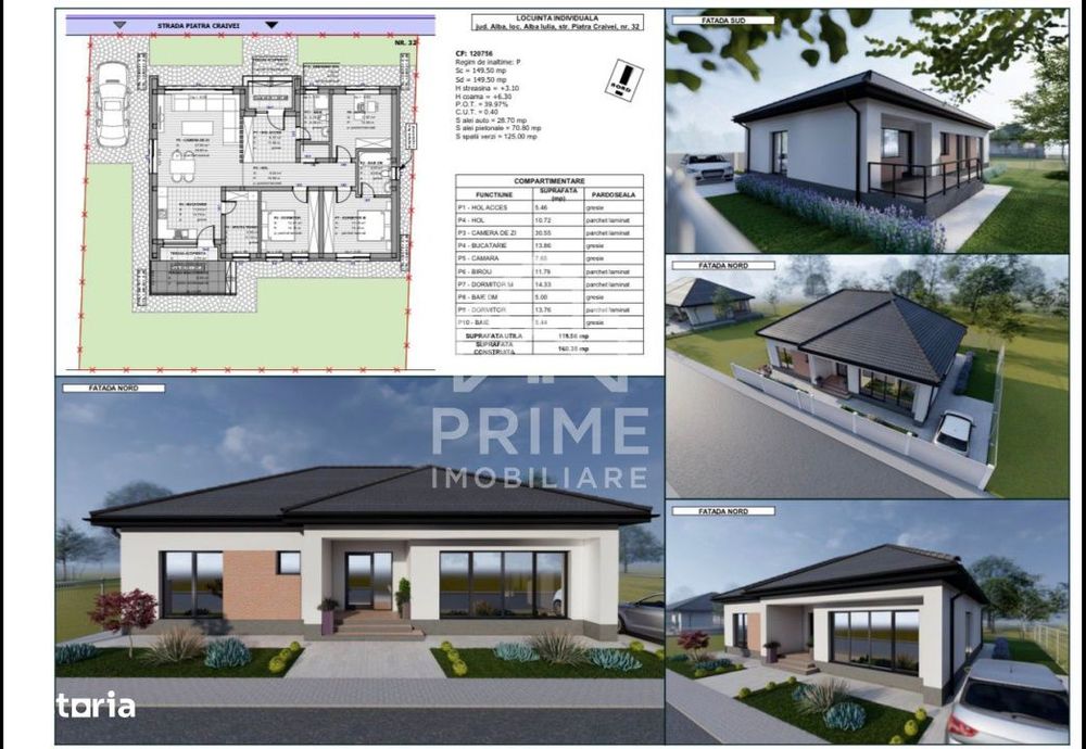 Casa de vanzare – moderna | predare la cheie
