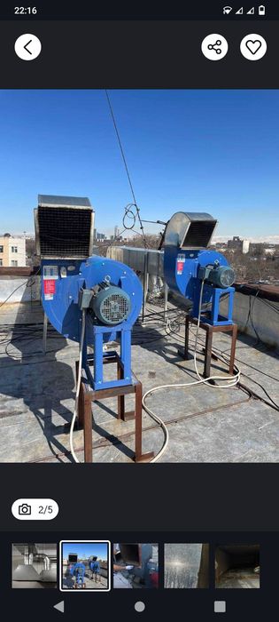 Ventilatsiya hizmati shashlik danar fast fodga zont ustanofka qlamiZ