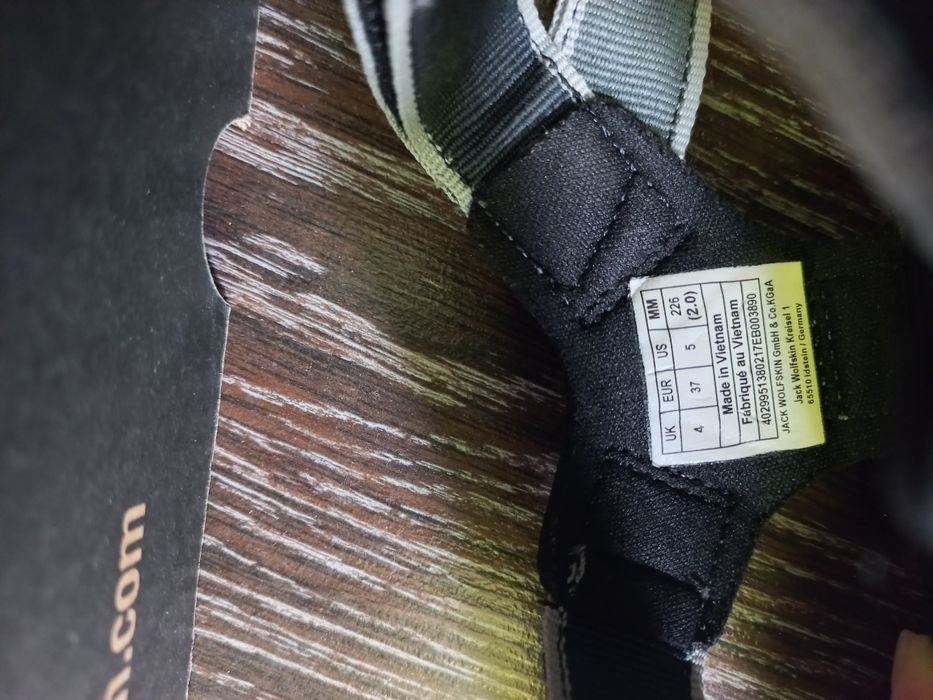 Детски/ младежки сандали Jack Wolfskin, 37 номер