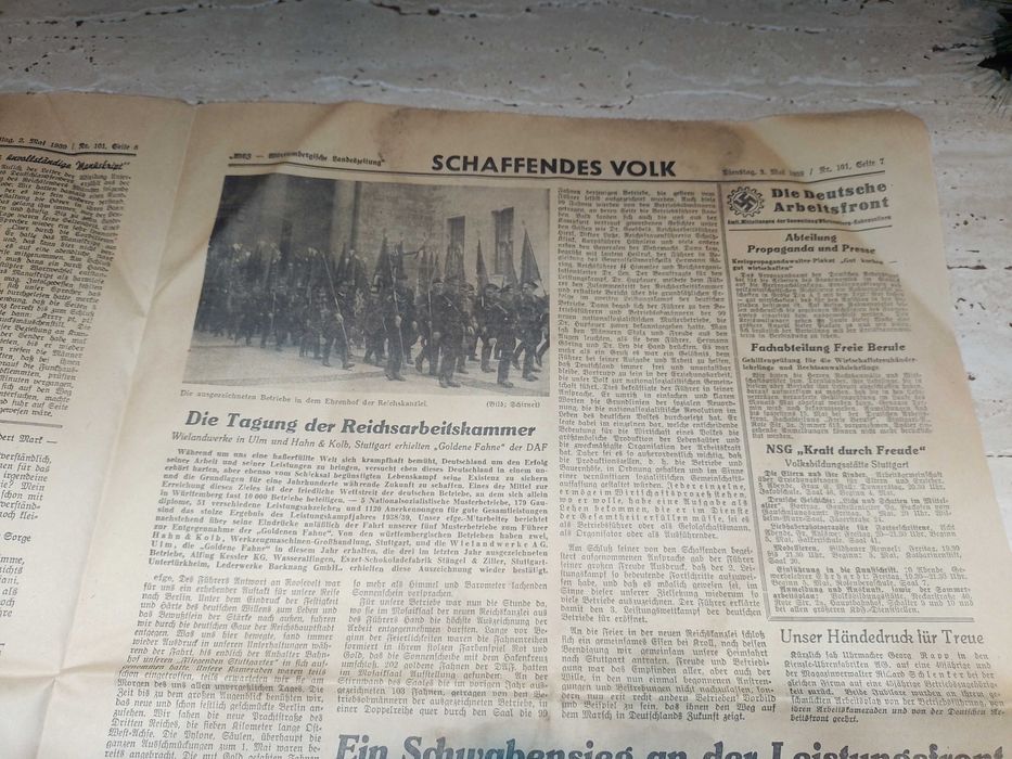 Colectie rara, unicat de ziare WW2 - Germania