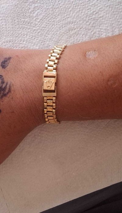 Vând bratara rolex de aur 14 k (585)