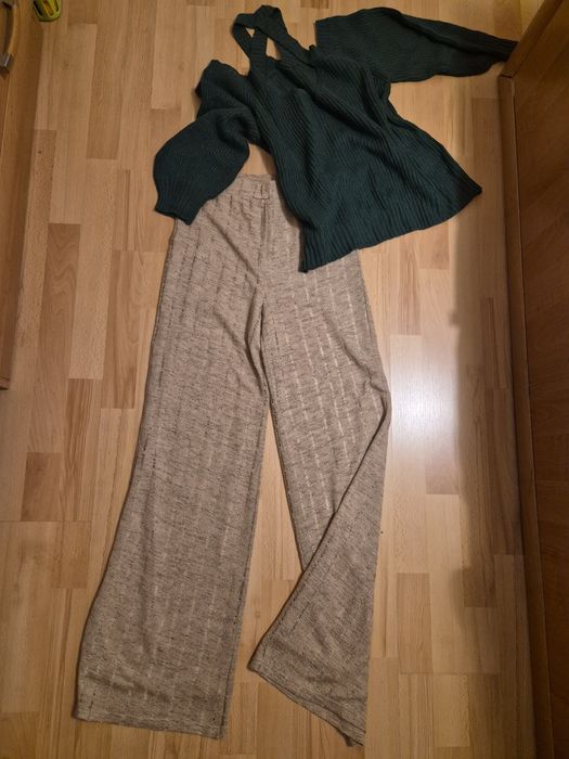 Дамски сетове от дънки с блуза