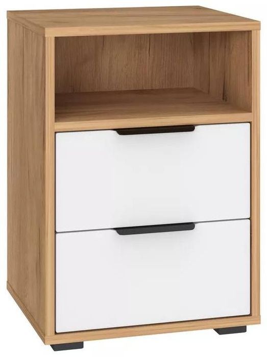 Тумба прикроватная с двумя выдвижными ящиками (40×70×38 см)

• Компакт