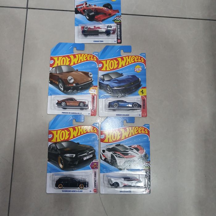 Hot Wheels 5 ta original mashina nabor