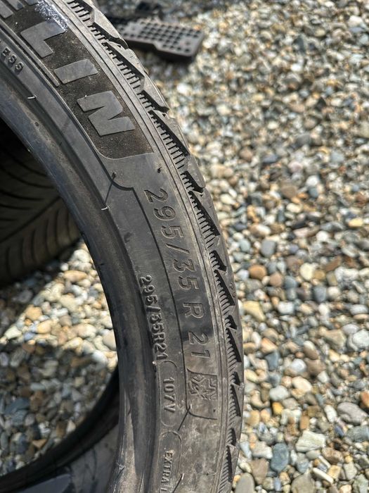 295/35R21 Michelin, Anvelope Iarna, M+S, Stare foarte buna, garantie 100%, Livrare Rapida!