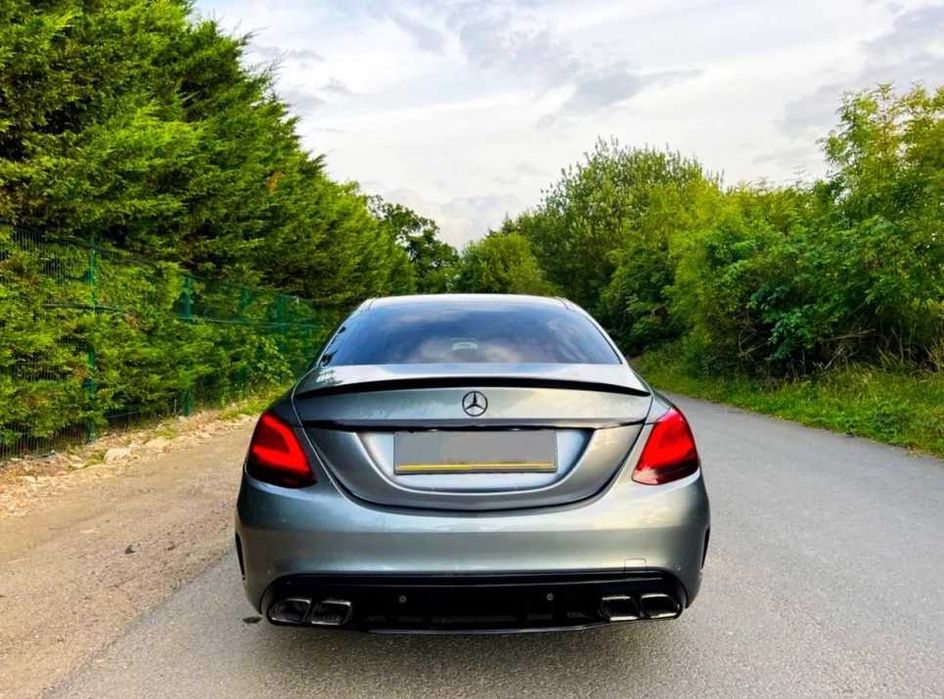 Дифузьор с накиници AMG OPTIK C63 ЗА MERCEDES C-CLASS W205 / S205