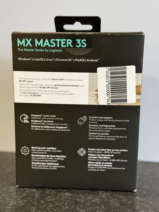 Чисто нова Logitech MX Master 3S Windows