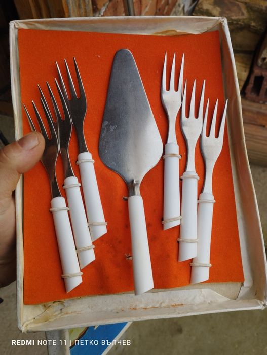 Украински десертен сервиз прибори за хранене