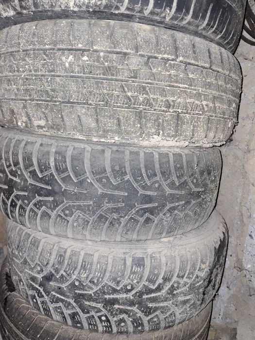 Продам шины с дисками на лада R14 зима