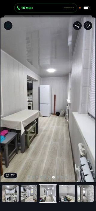 Срочно аренда 2 комнатная квартира в городе Чирчике