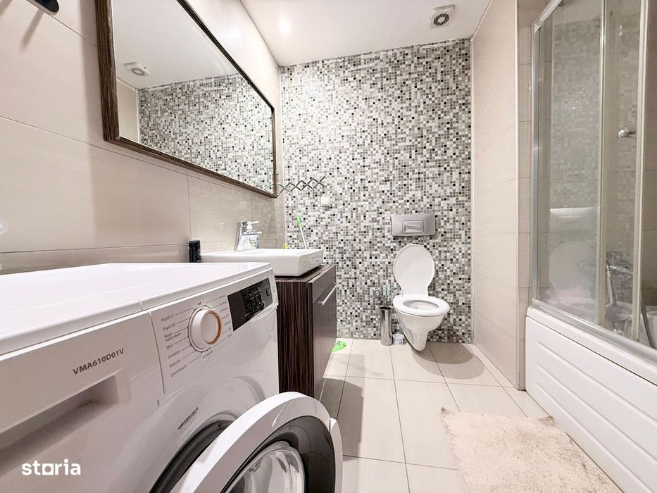 COSMOPOLIS - Apartament cu 2 camere, mobilat si utilat.