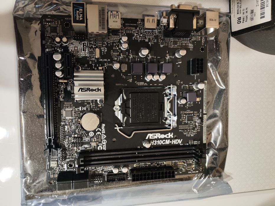 Материнская плата Asrock H310cm-hdv