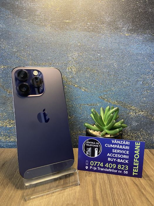 Iphone 14 Pro/256 Gb/Garantie 2Ani Centrul de telefoane/Rate