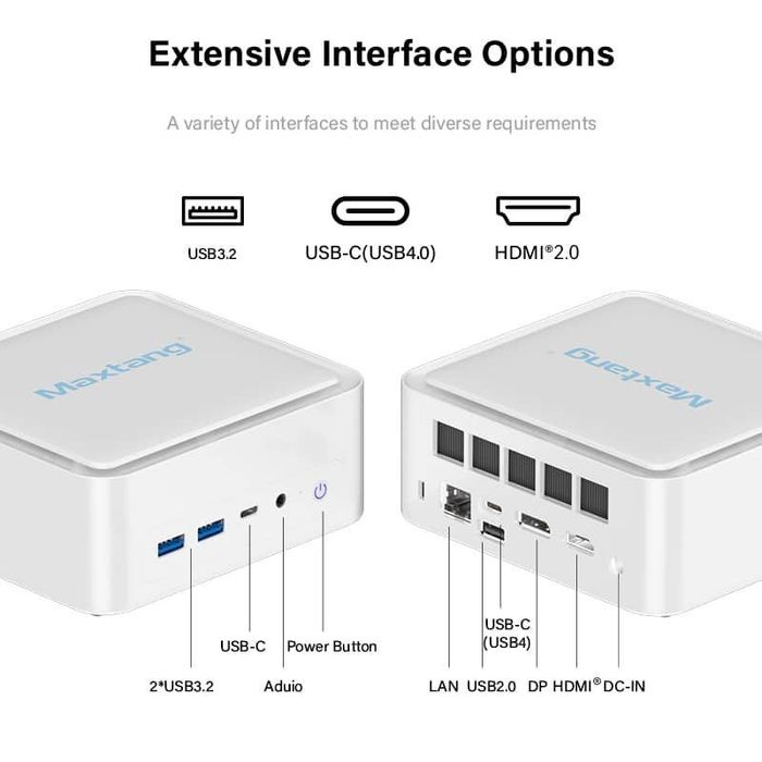 Мощный мини ПК ryzen 6600h ddr5 16gb