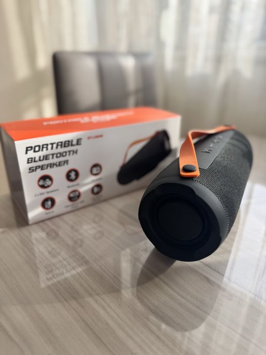 Преносима стерео тонколона Diva BT1260B, Bluetooth V4.0, 10W, Черна