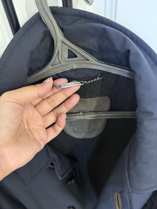 Плащ от Corneliani (ткань Loro Piana Rain System Lightframe)