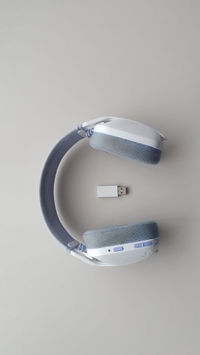 Casti gaming logitech g435 alb+mov