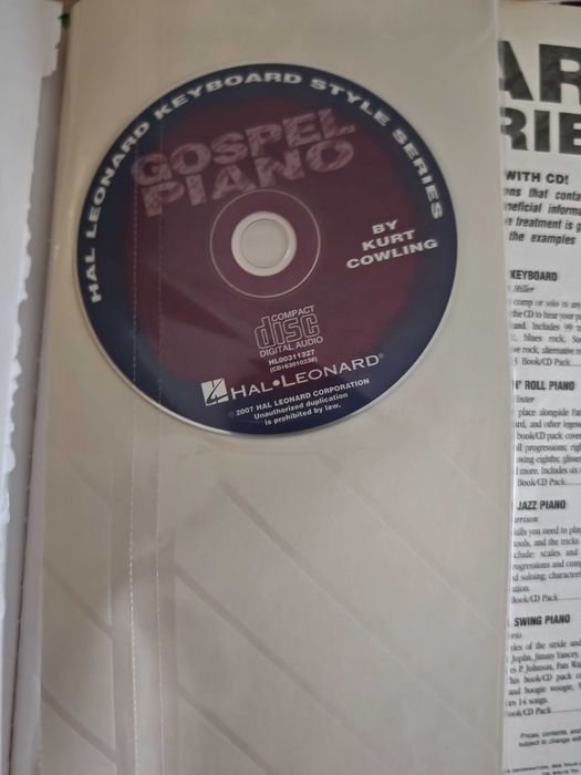 Partituri Gospel Pian cu CD