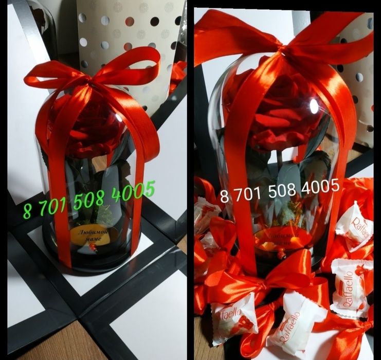 Супер-Подарок! Тренд сезона! Роза в колбе- оригинал!