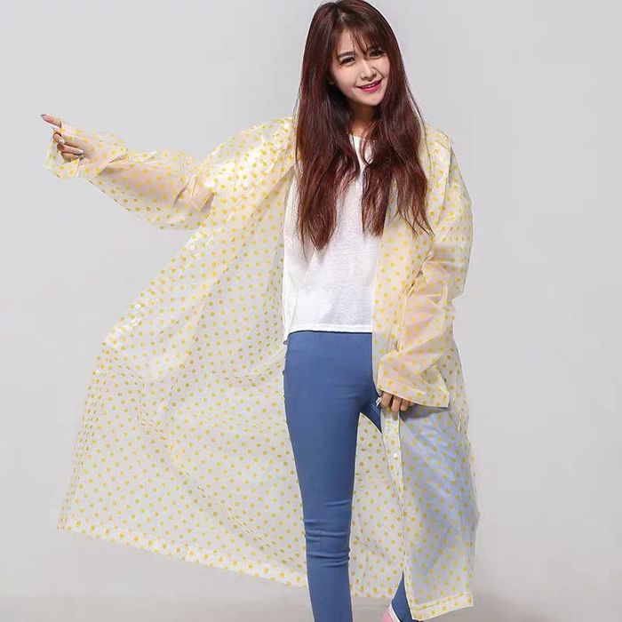 Водонепроницаемый дождевик, многоразовый плотный плащ