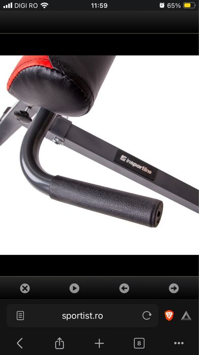 Aparat hiperextensii inSPORTline Hero BTB10