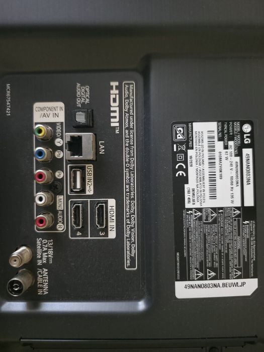 Tv 49NANO803NA lg