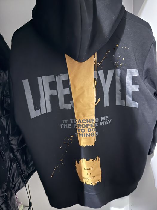 Hanorac made by society cu gluga