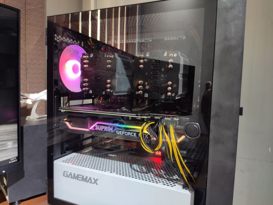 Серверный CPU IntelXeon44ядер/88поток|rtx3080tiSuprim12|ddr4-128gb20tb