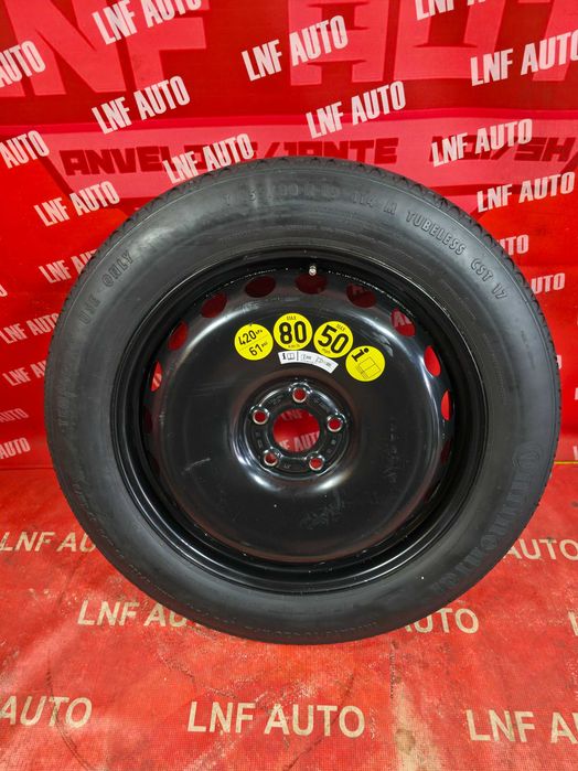 Roata Rezerva SLIM 5x112 155/80/19 OEM Mercedes GLC GLK GLS GLE Coupe